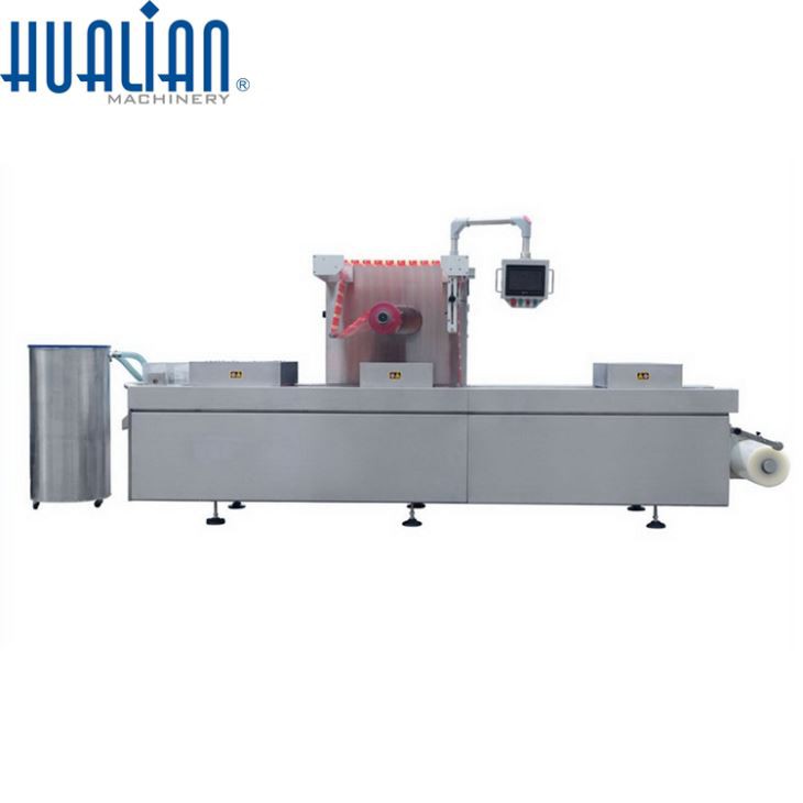 Máquina automática de envasado al vacío de termoformado
