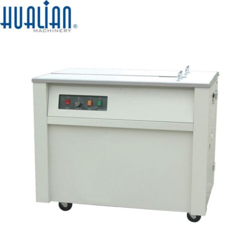 Máquina flejadora semiautomática industrial