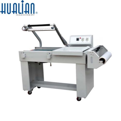 Máquina de corte con sello en L
